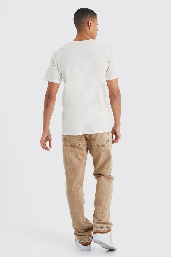 Oversize T-Shirt mit Valencia-Print