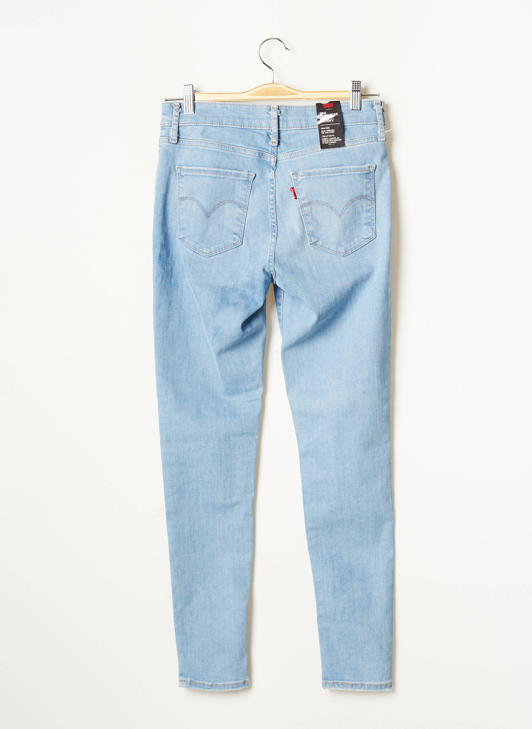 Levis Jeans Skinny Femme couleur bleu