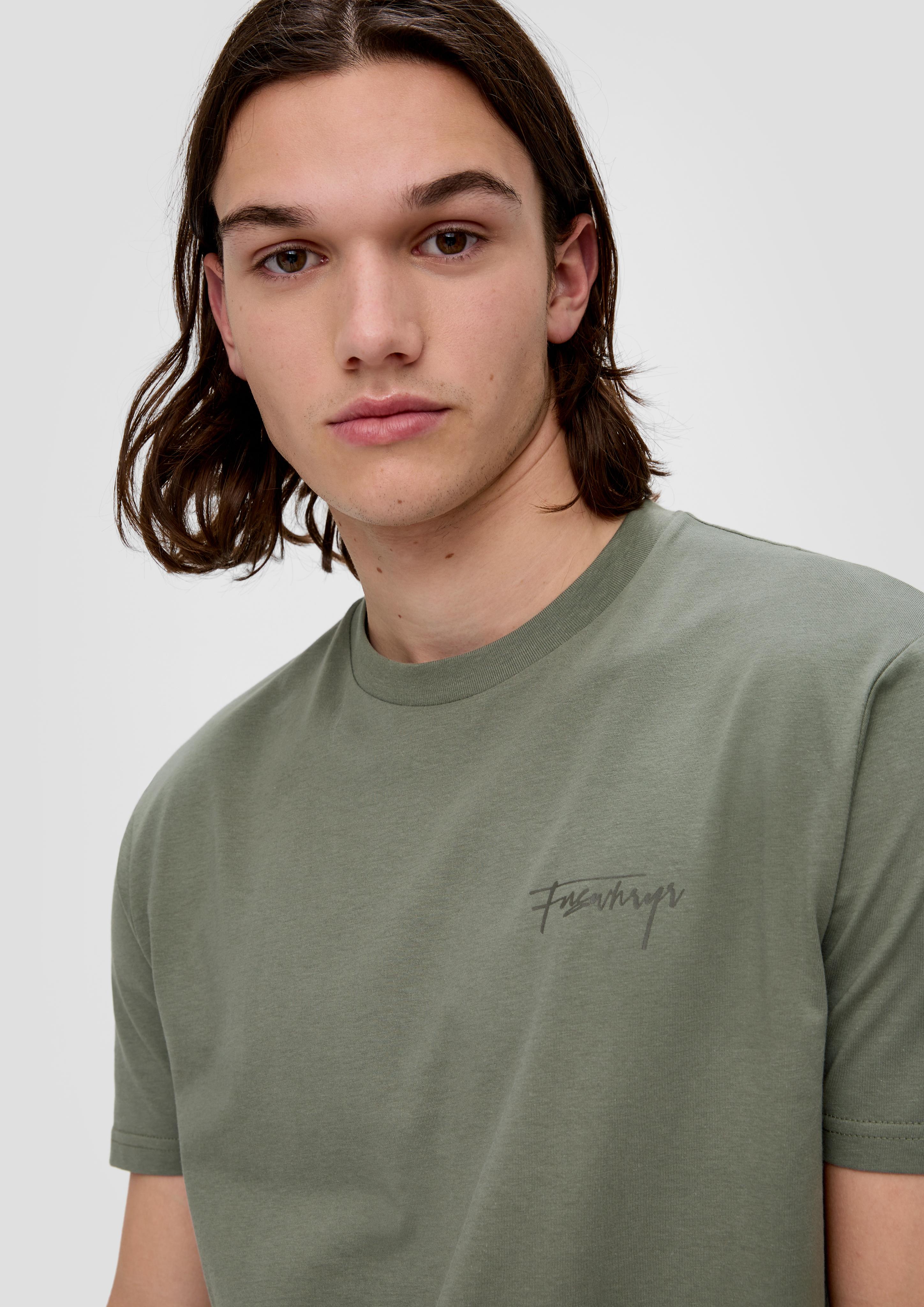 T-Shirt mit Stickdetail  2140263-73D0