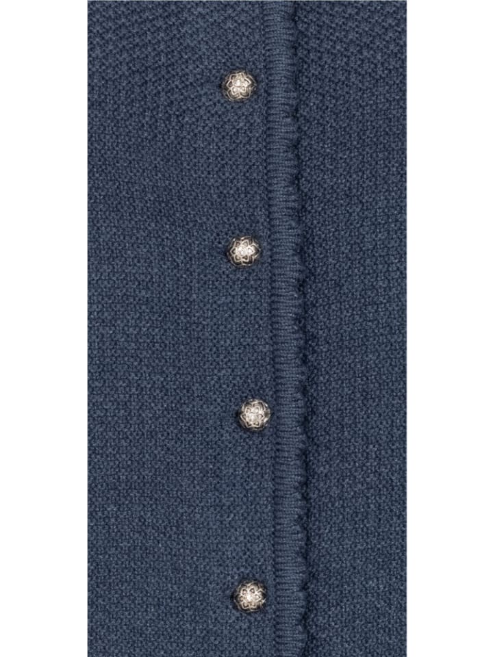 Nübler Strickjacke Langarm Yvonne in Blau günstig kaufen