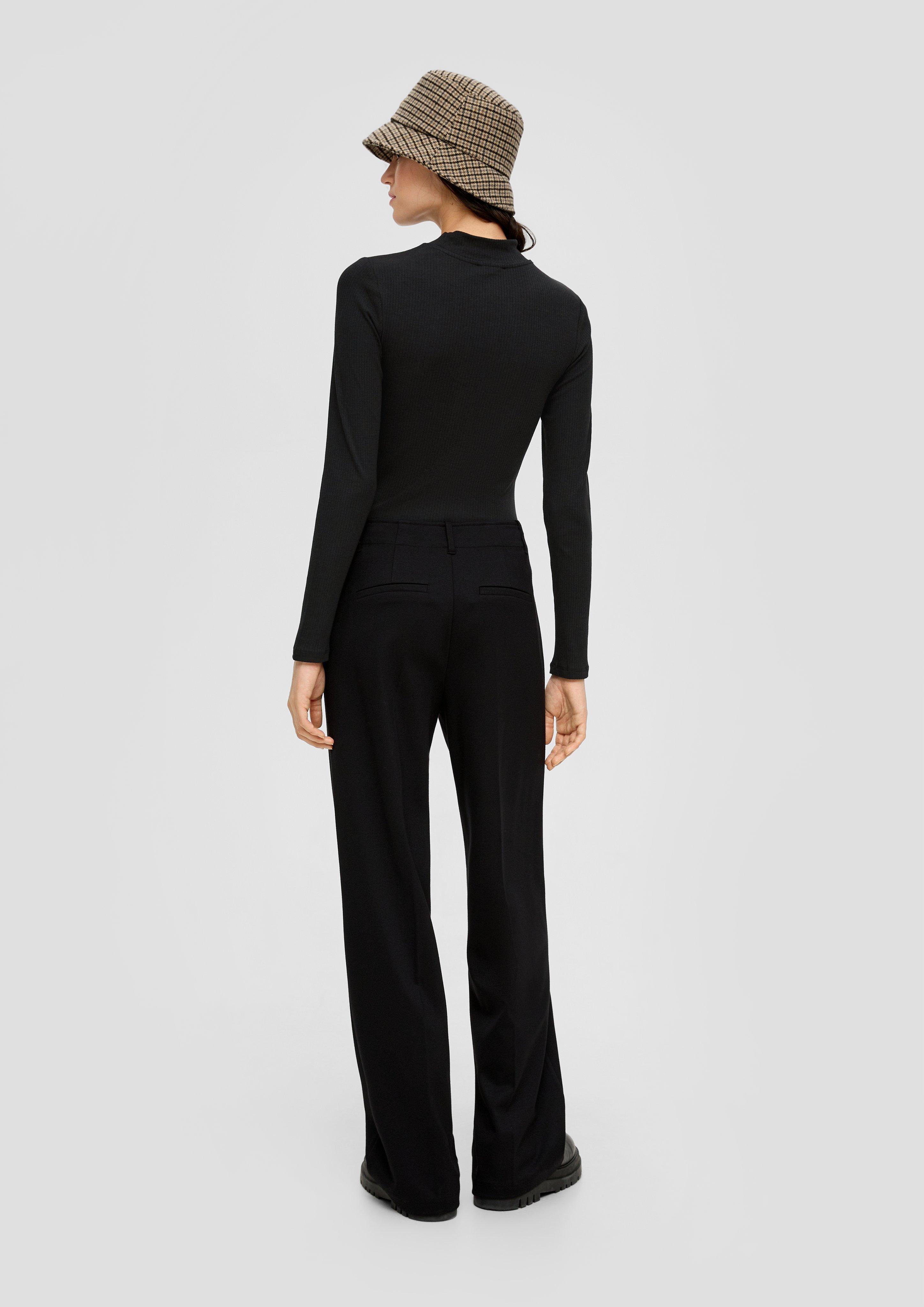 Langarmshirt mit Rippstruktur  2141823-9999