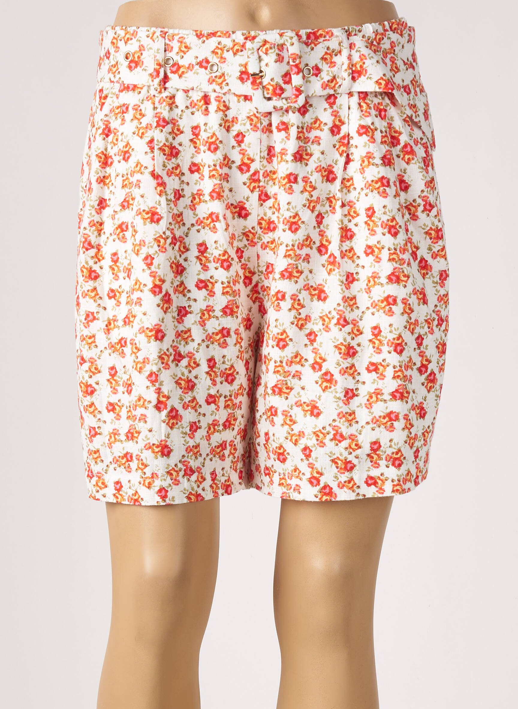 Vero Moda Bermudas Femme couleur blanc