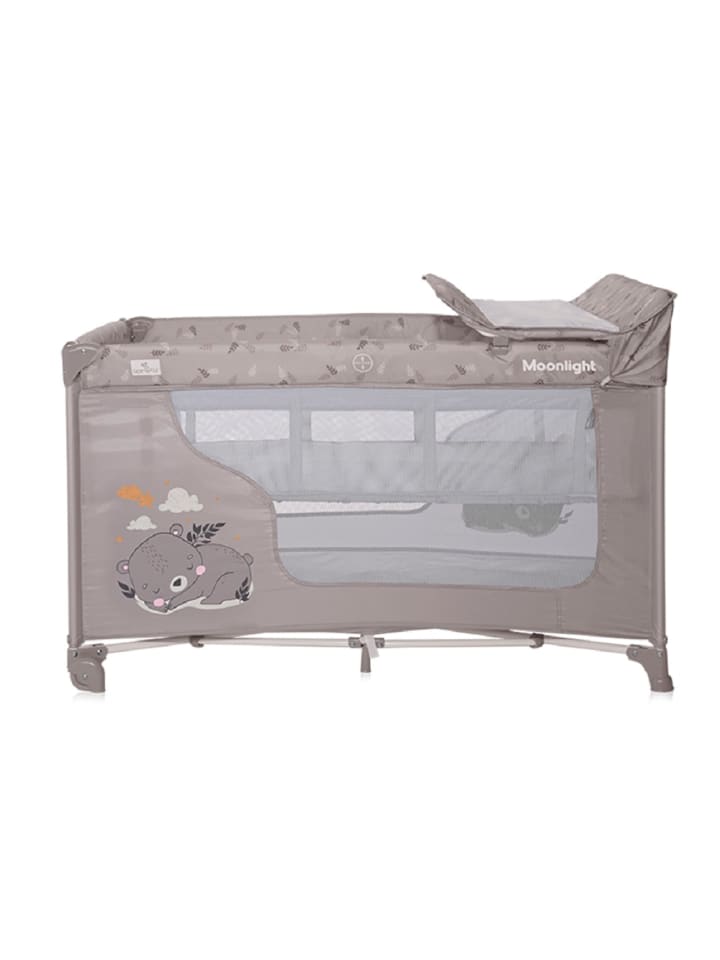 Lorelli Reisebett Moonlight in braun günstig kaufen 60x120 cm