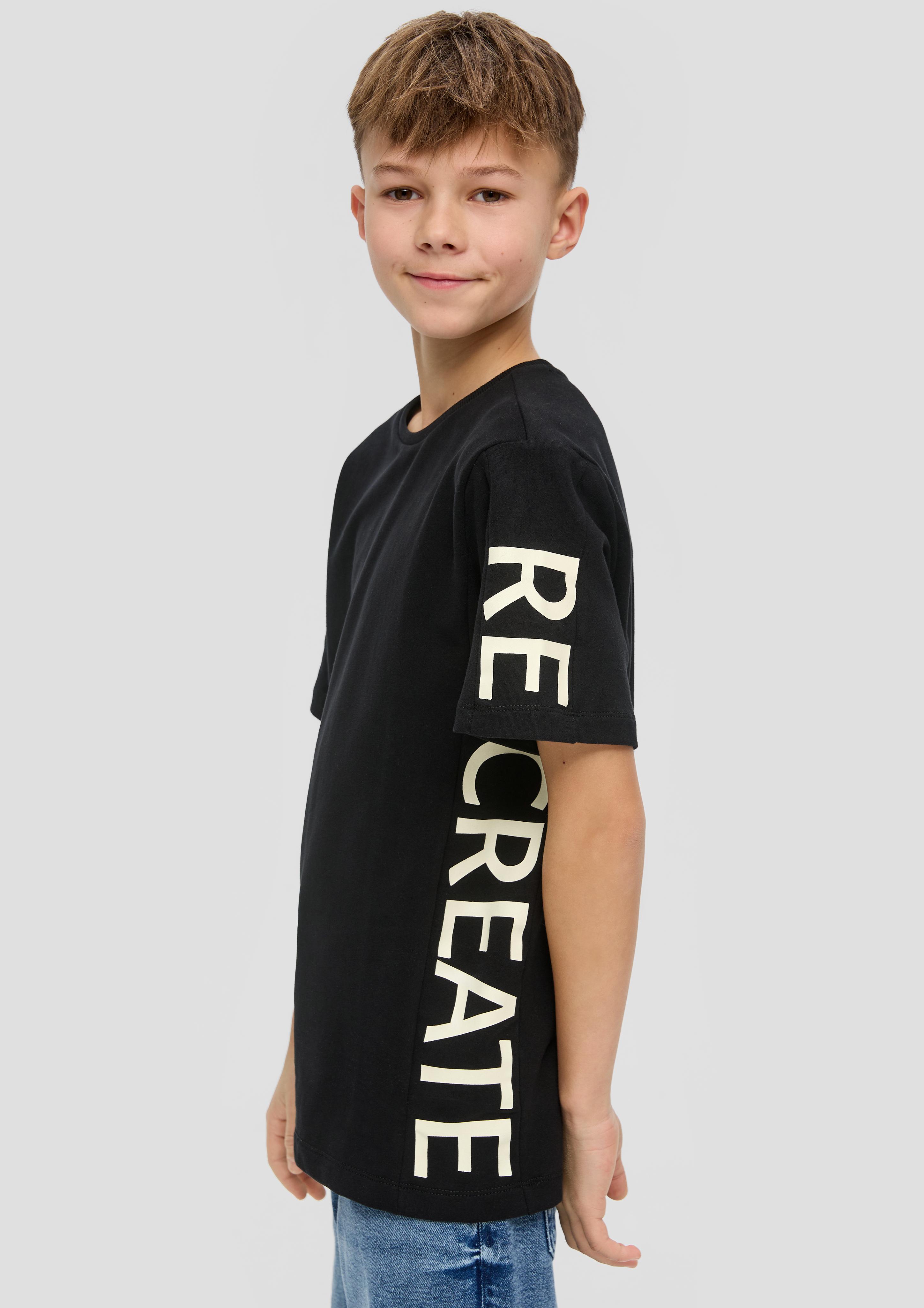T-Shirt mit Schrift-Print  2140094-9999