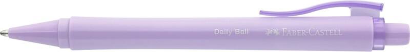 Faber-Castell Daily Ball Einziehbar Kugelschreiber Blau 0,6 mm Extra Breit Nachfüllbar