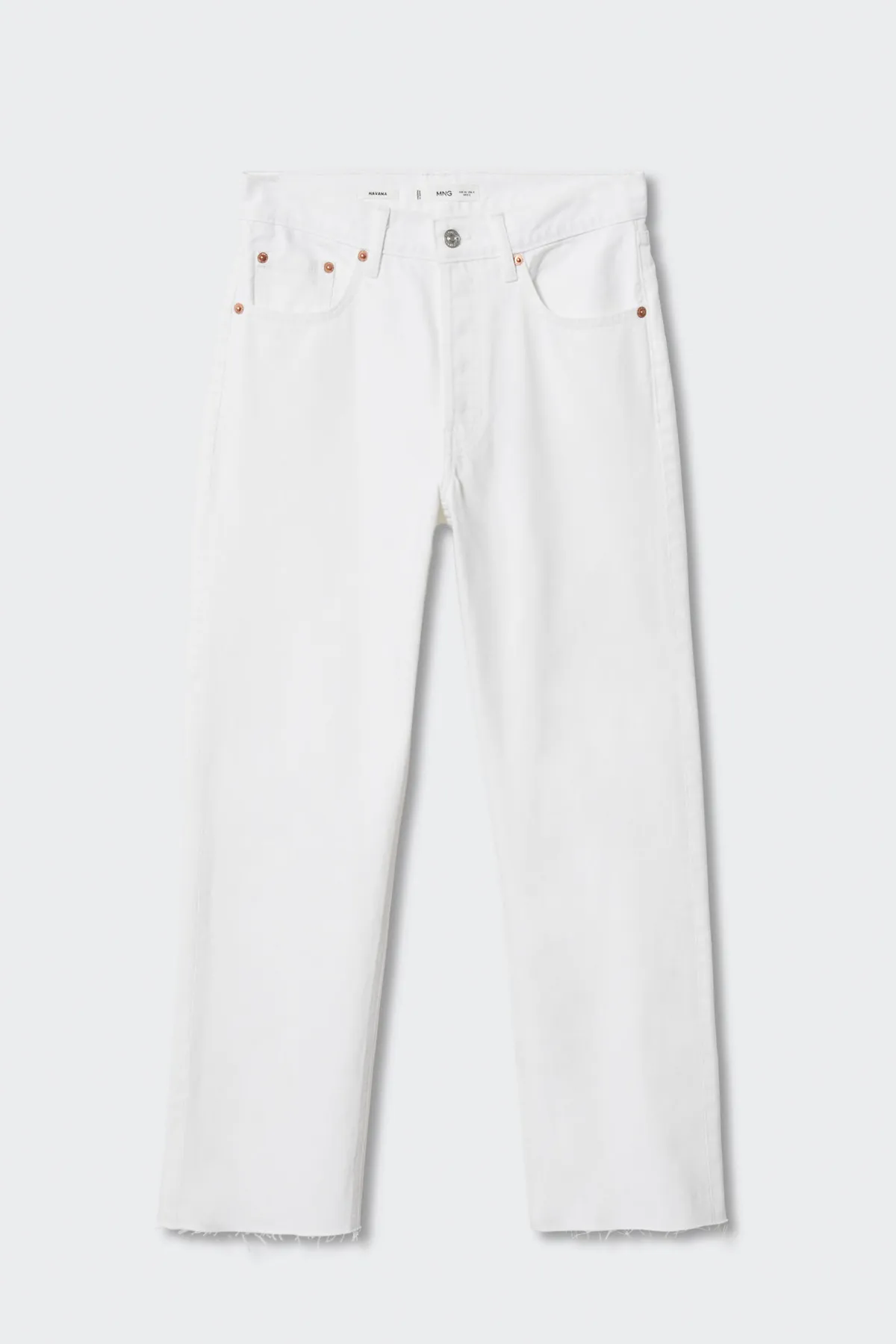 MANGO  Weiße Damenjeans 37023857