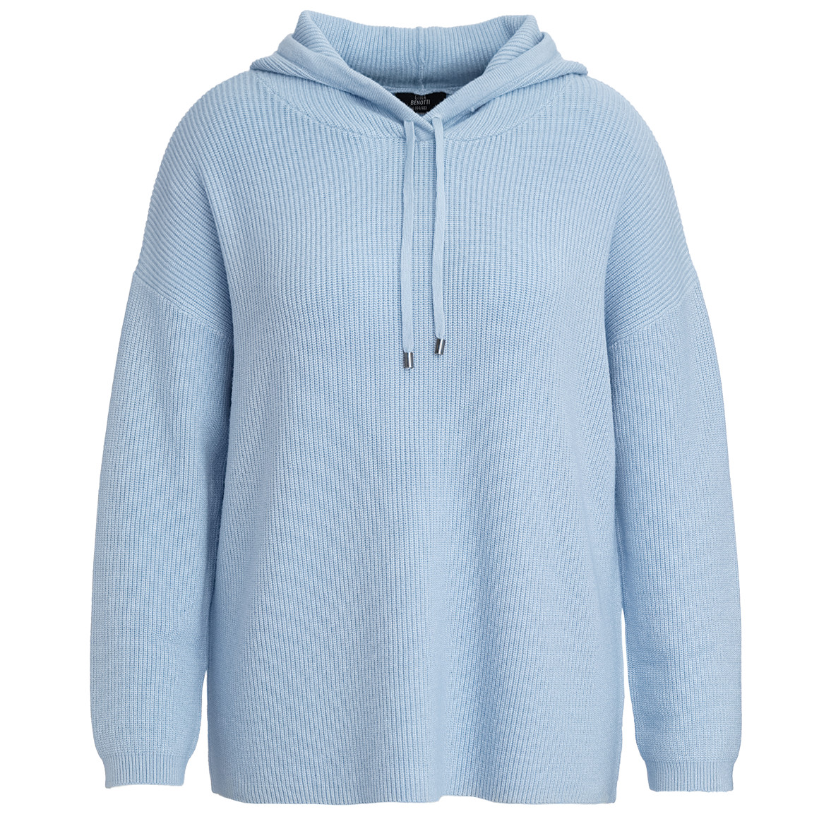 Damen Strickpullover mit Kapuze