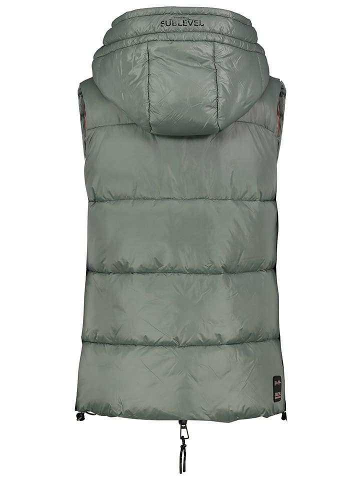 Sublevel Steppweste in Khaki günstig kaufen