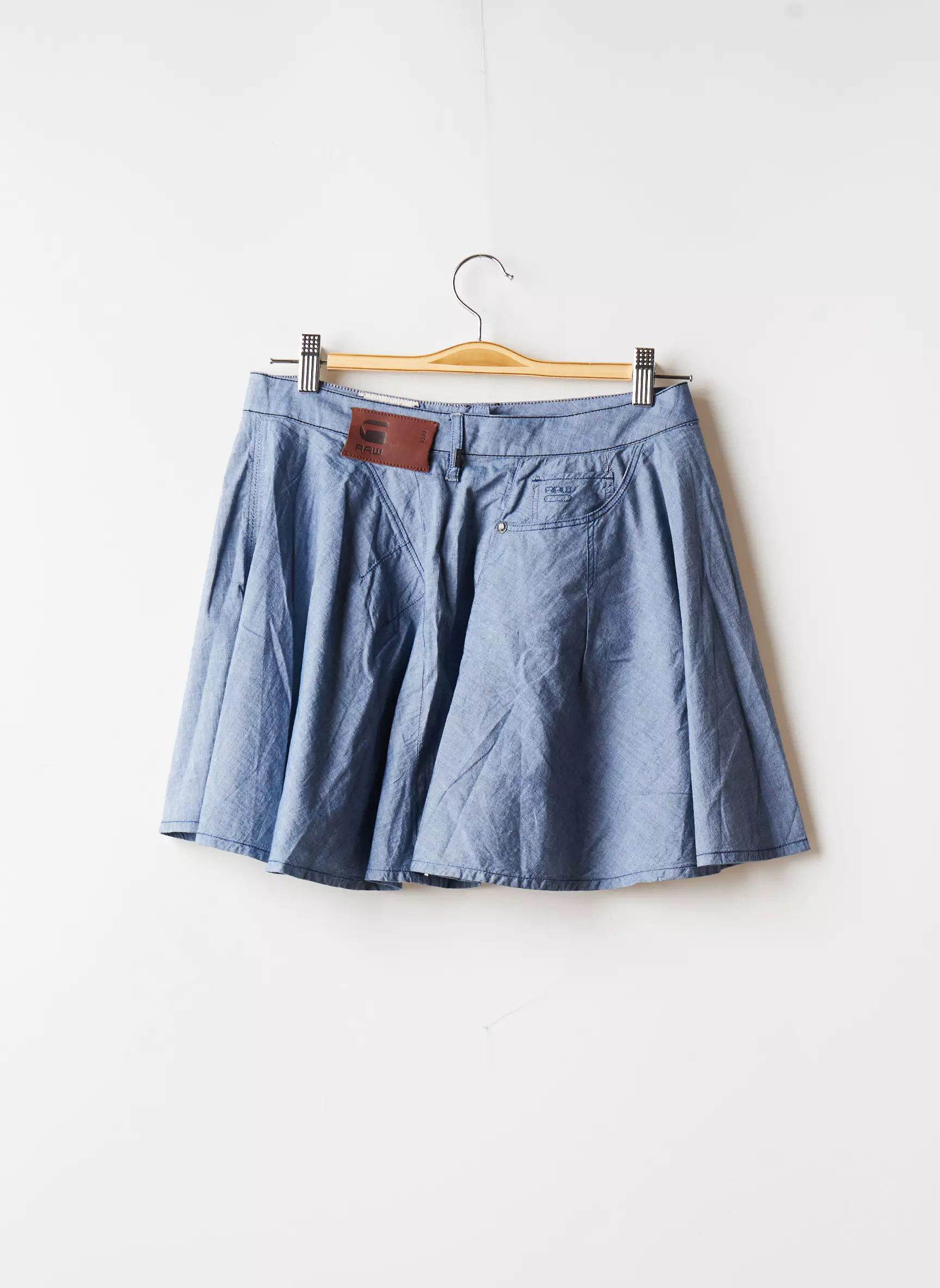 G Star Jupes Courtes Femme couleur bleu
