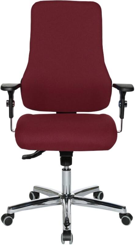 TOPSTAR Bürostuhl Sitness 55 Stoff Dunkelrot