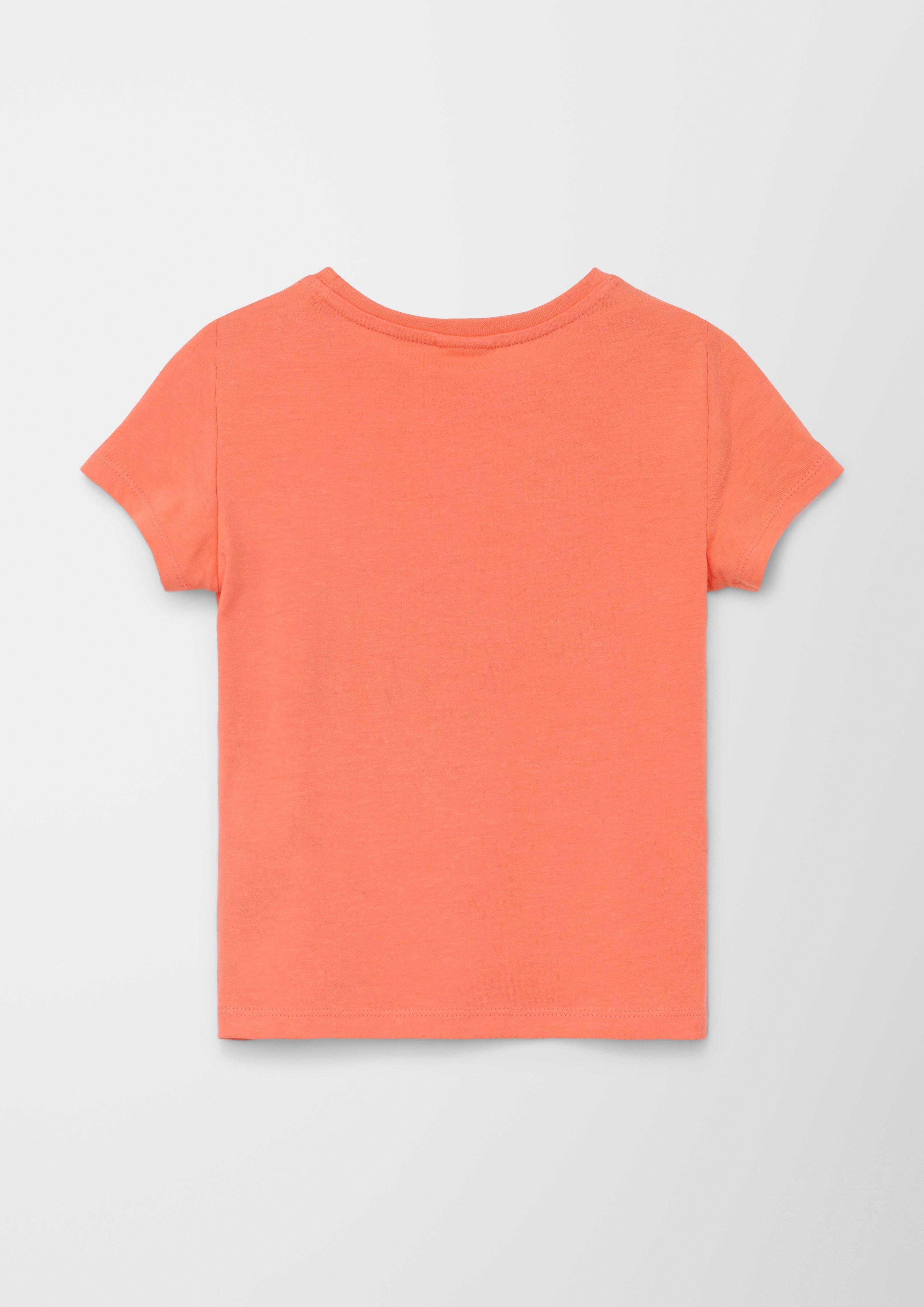 T-Shirt mit Front-Print  2127414-2034