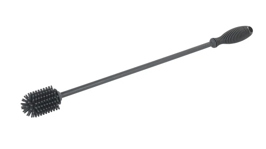 WENKO Silikon Flaschenbürste Sia 38cm Grau