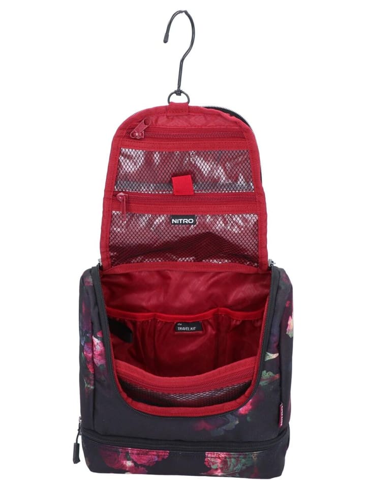 Nitro Tasche Kulturtasche TRAVEL KIT in BLACK ROSE günstig kaufen onesize