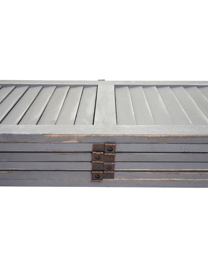MCW Paravent G30 im Shabby-Look, Grau günstig kaufen onesize