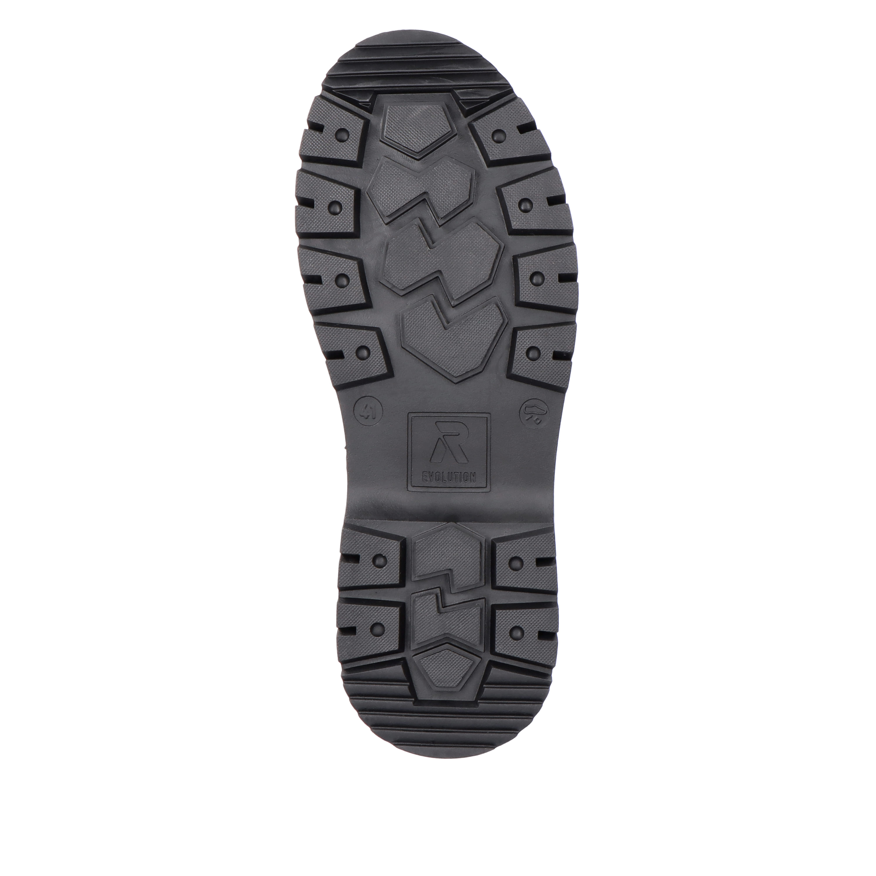 Rieker Herren Schnürstiefel noir