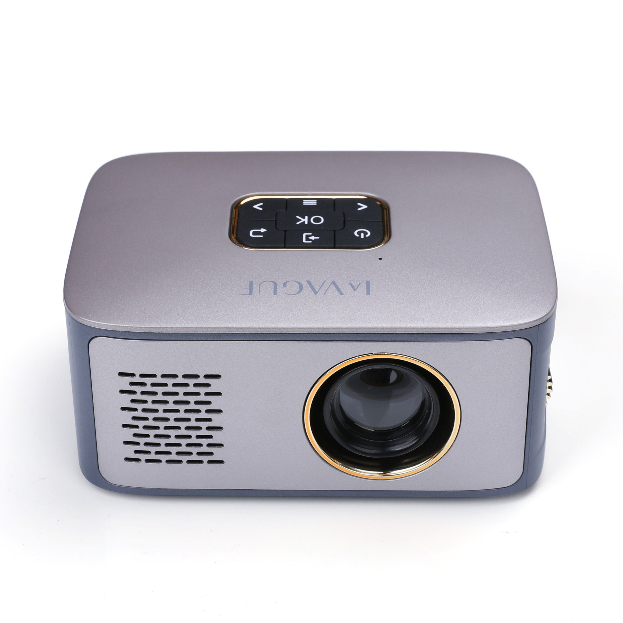 LA VAGUE LV-HD120 led-projektor mit integriertem akku LED-Beamer (600 lm, 1000:1, 1920 x 1080 px, LED-Projektor mit integriertem Akku)