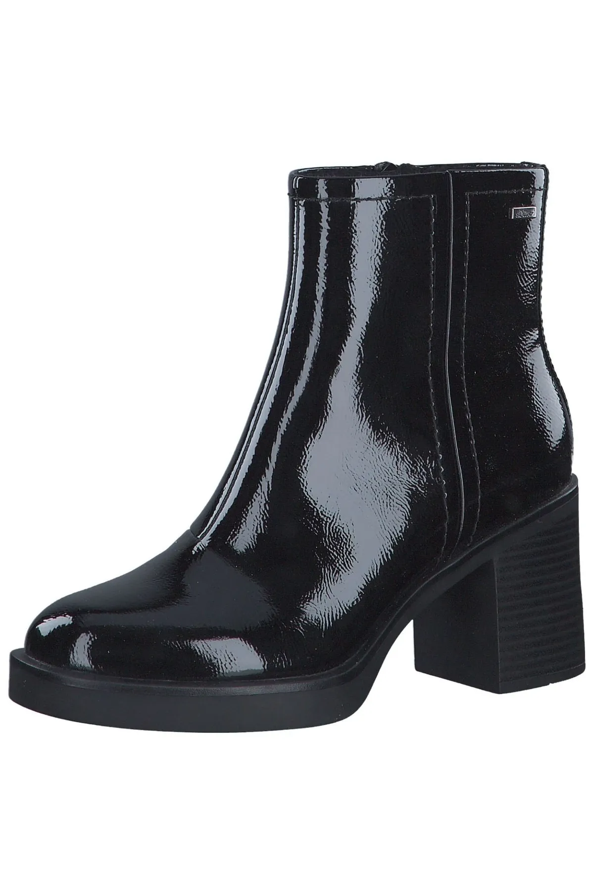s.Oliver  Stiefelette - Schwarz - Blockabsatz