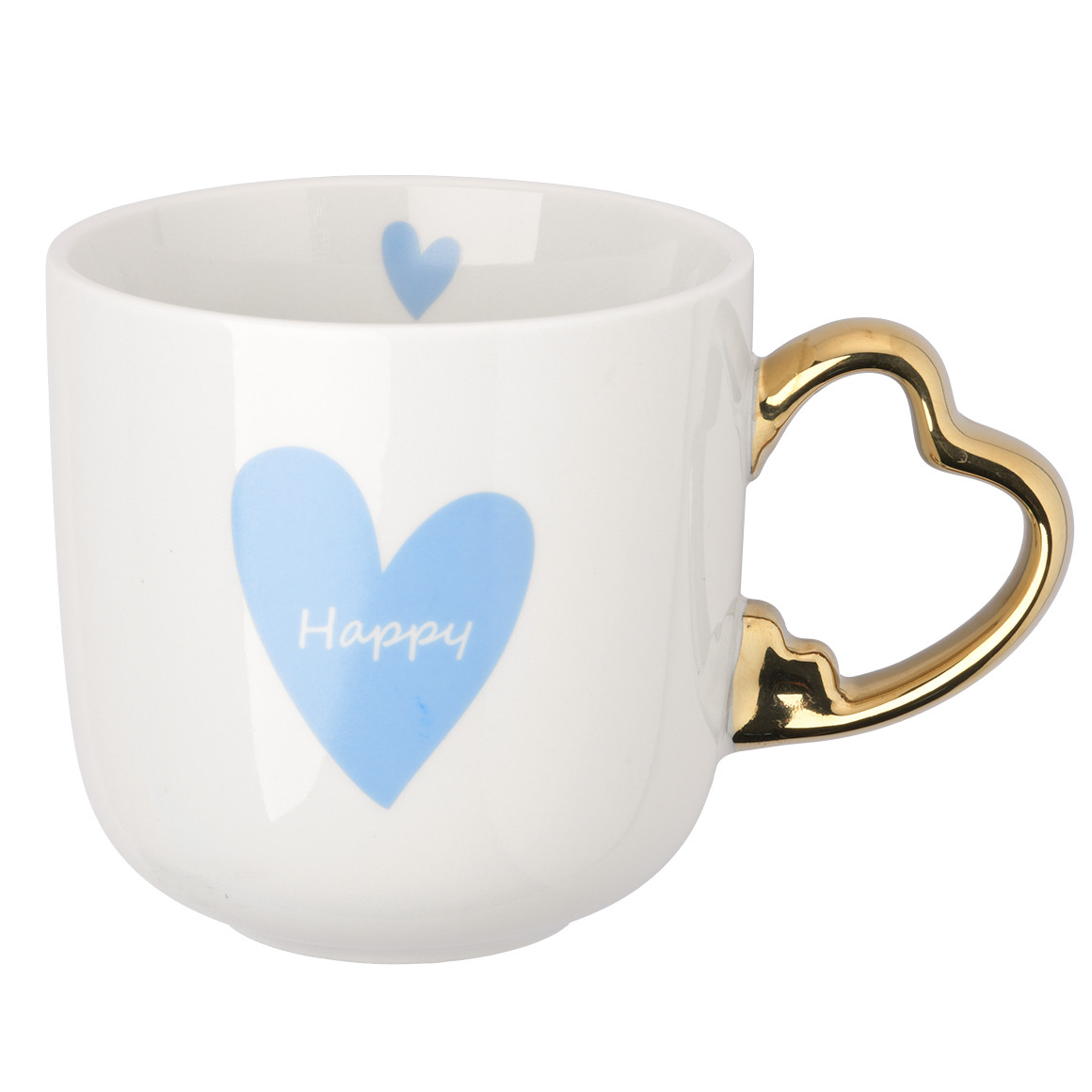 Tasse mit Herz und Schrifzug