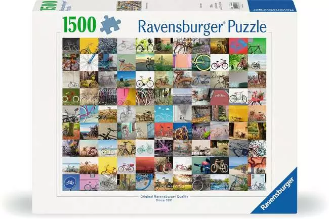 Puzzle 1500 Teile - 99 Fahrräder und mehr...