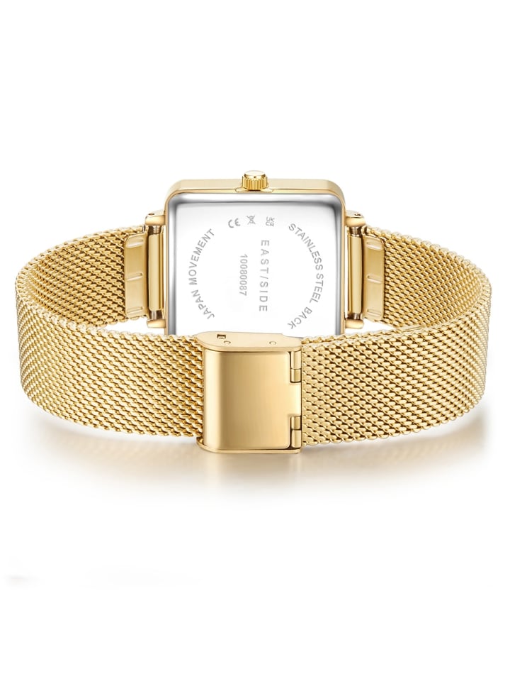 Eastside NY Damen Quarzuhr gelbgold Edelstahl gelbgold in gelbgold günstig kaufen 20 cm