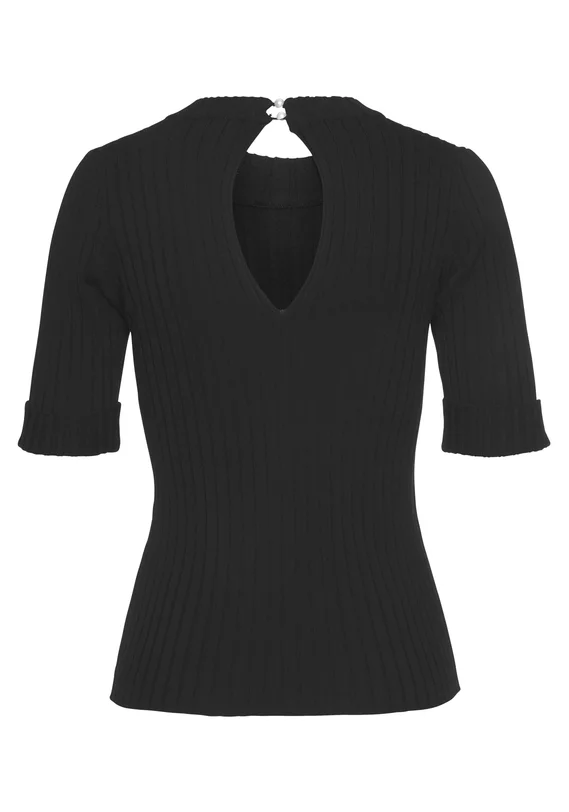 Kurzarmpullover