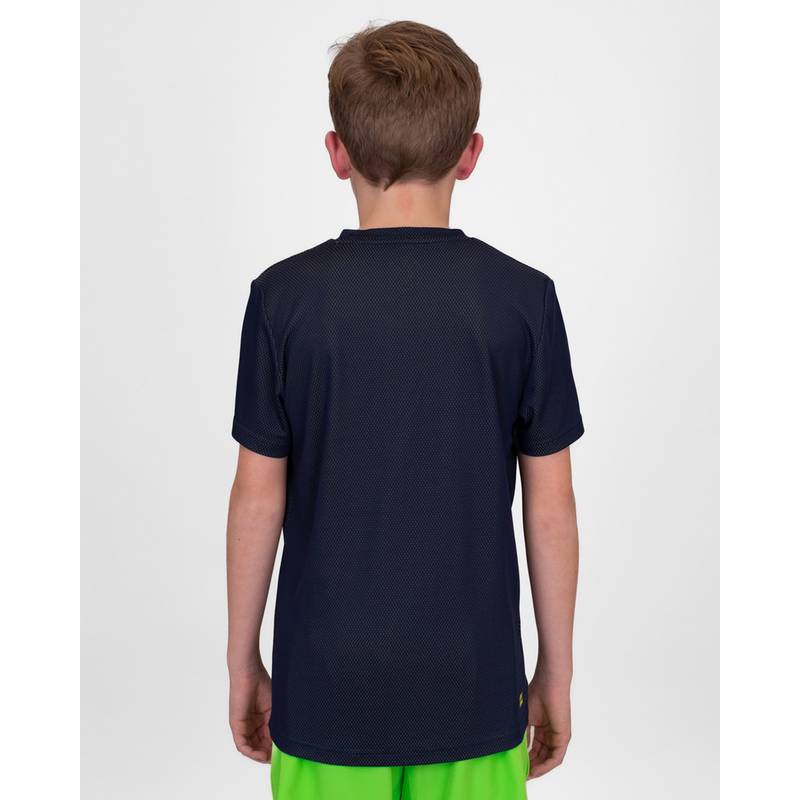 BIDI BADU Crew Inside Out Junior V-Neck Tee Tennisshirt Jungen