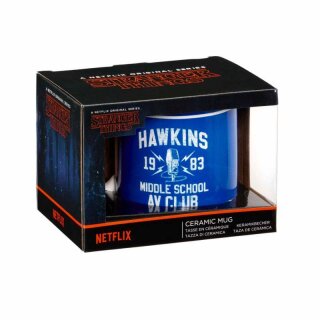 Funko POP! Home - 20oz Mug: Stranger Things Hawkins AV Club