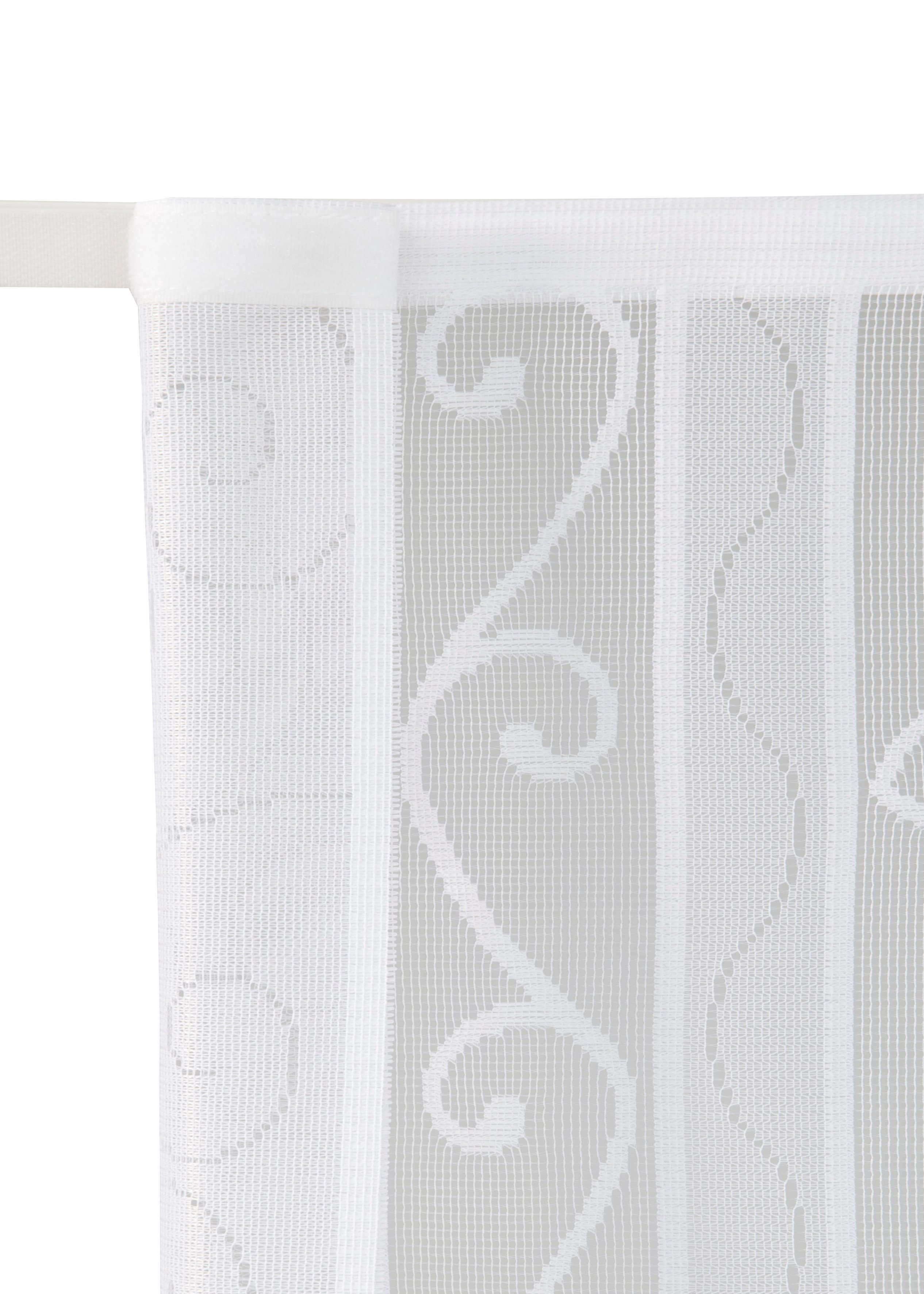 Schiebegardine Dana, VHG, Paneelwagen (1 St), transparent, Jacquard