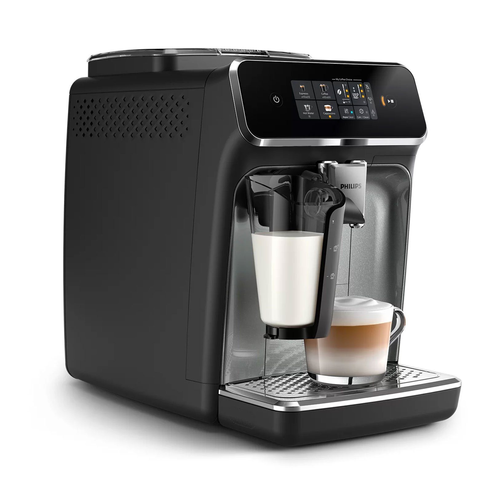 Philips Kaffeevollautomat Kaffeevollautomat EP2339/40 Series 2300, LatteGo System, leichte Reinigung, Brühgruppe herausnehmbar