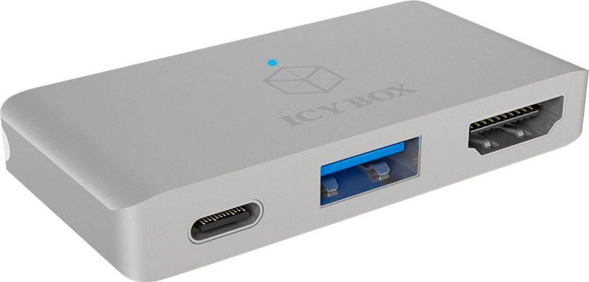 ICY BOX Laptop-Dockingstation ICY BOX Dual Type-C Notebook DockingStation