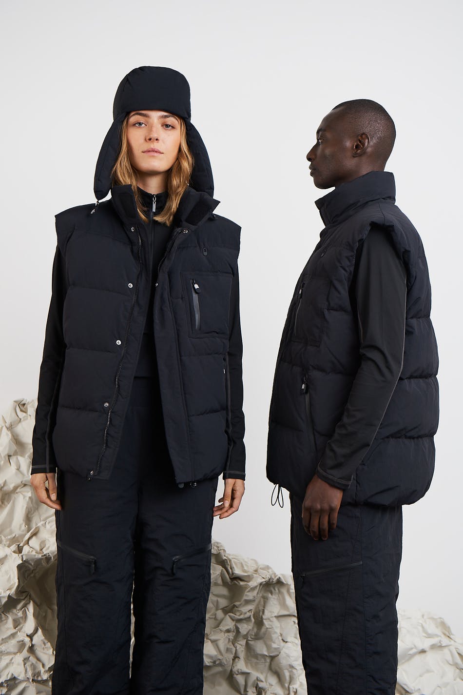 Lab re down vest