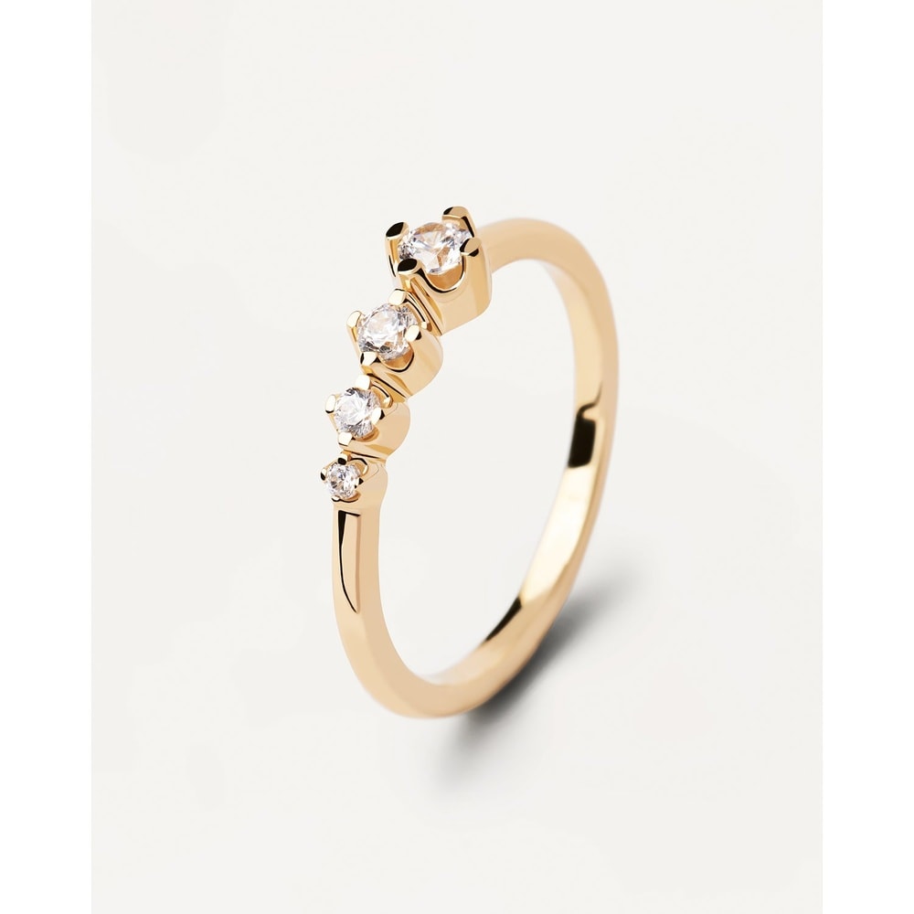 P D Paola Bague pour femme 925 Argent or Bague