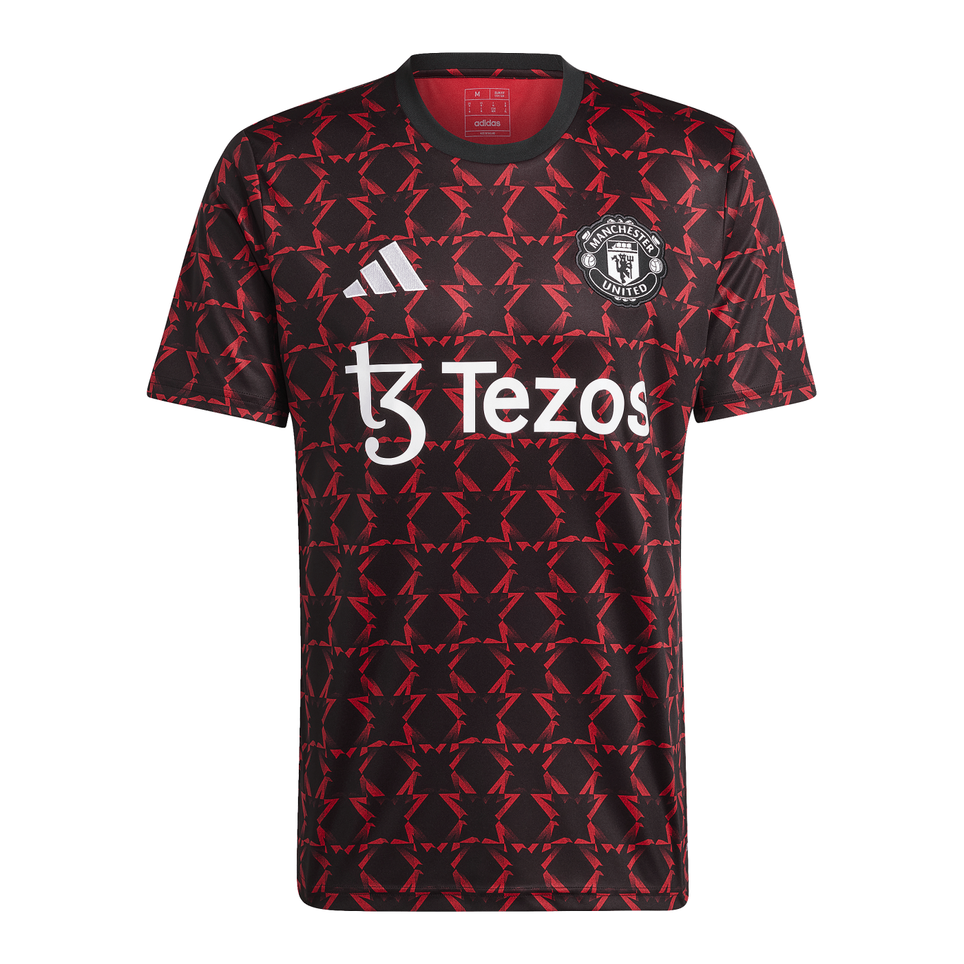 adidas Manchester United Prematch Shirt 2024/2025 Schwarz