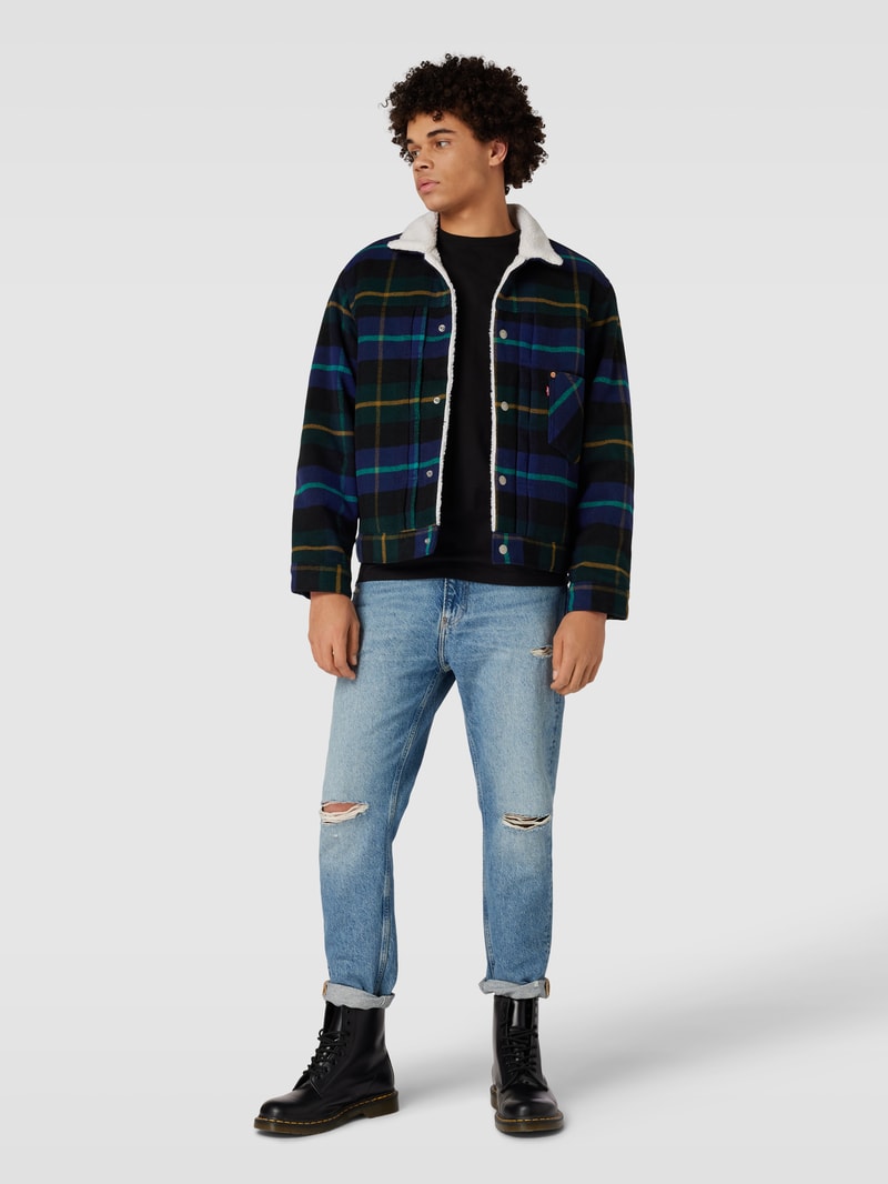 Dad Fit Jeans mit Label-Details Modell 'DAD' in jeans