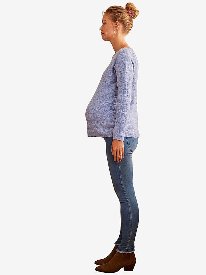 vertbaudet Umstandsjeans - Slim fit - in Blau günstig kaufen 40