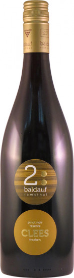 2020 CLEES Réserve Hammelburger Trautlestal Pinot Noir trocken Bio - Weingut Baldauf