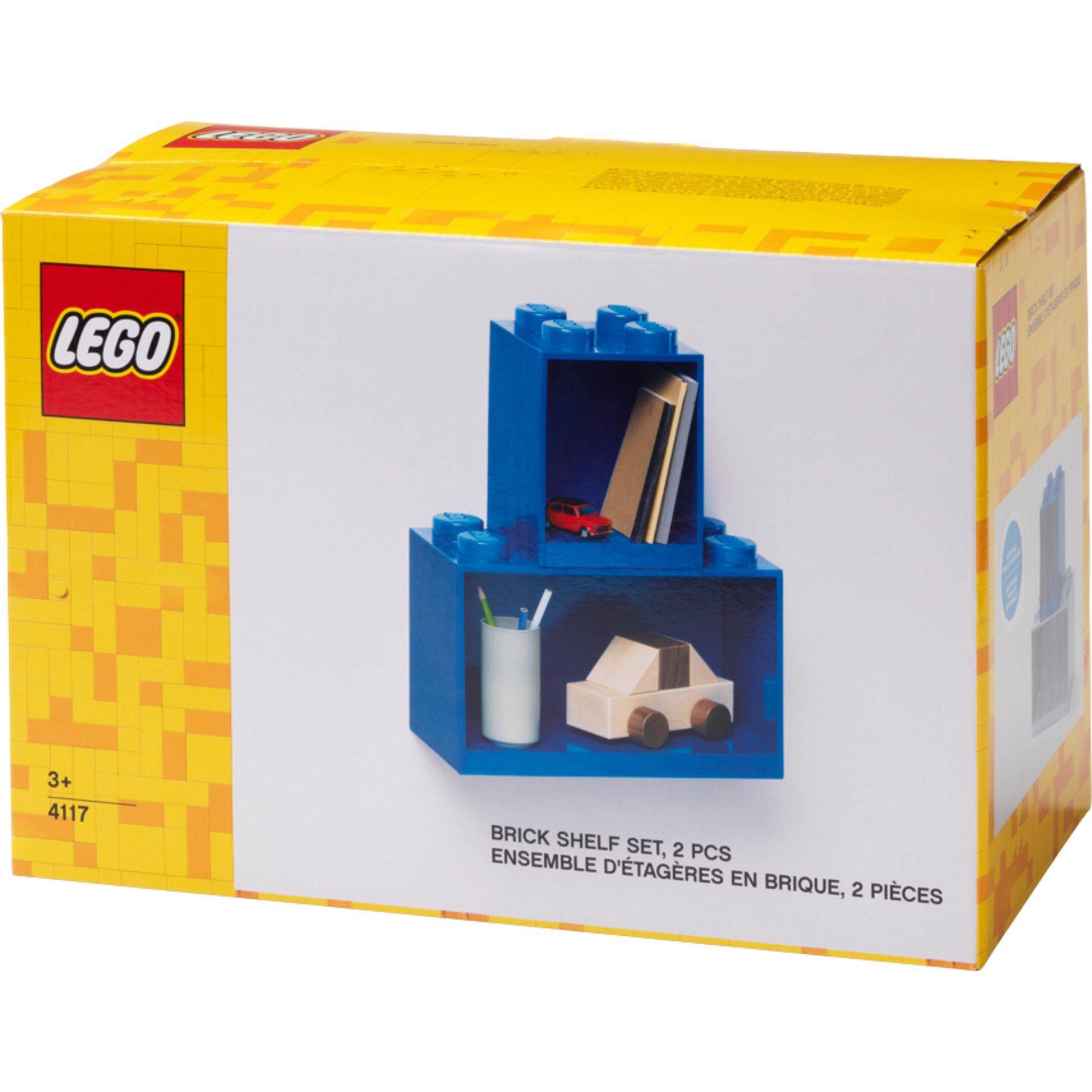Room Copenhagen Spielzeugtruhe Room Copenhagen LEGO Regal Brick Shelf 8+4, Set