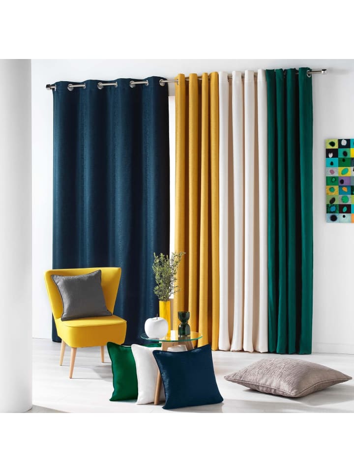 Douceur d’Intérieur Ösenvorhang in grün günstig kaufen onesize