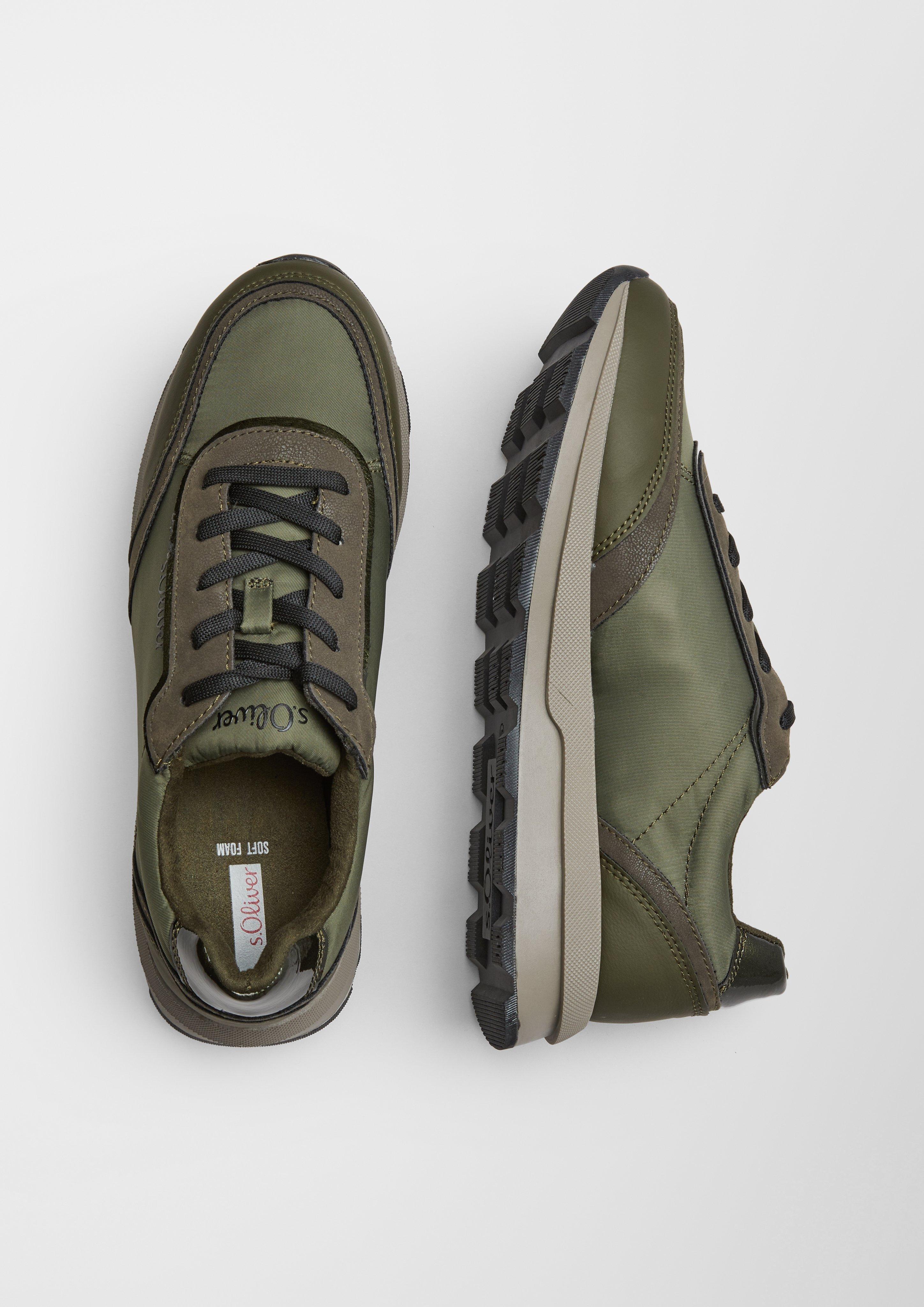 Sneaker im Materialmix  6006417-730