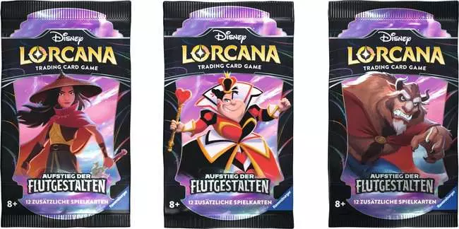 Disney Lorcana: Aufstieg der Flutgestalten - Display mit 24 Booster Packs (Deutsch)