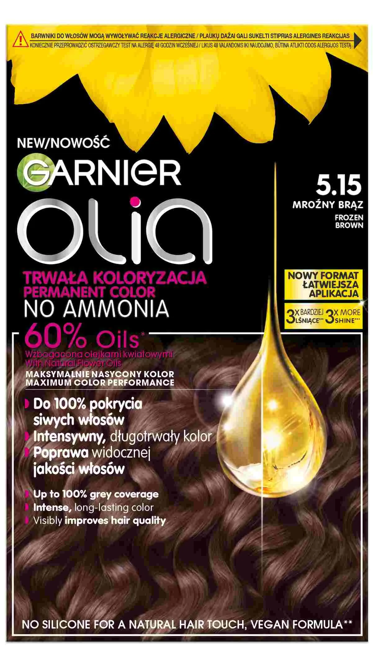 Garnier Olia farba za kosu 5.15 Smrznuto smeđa