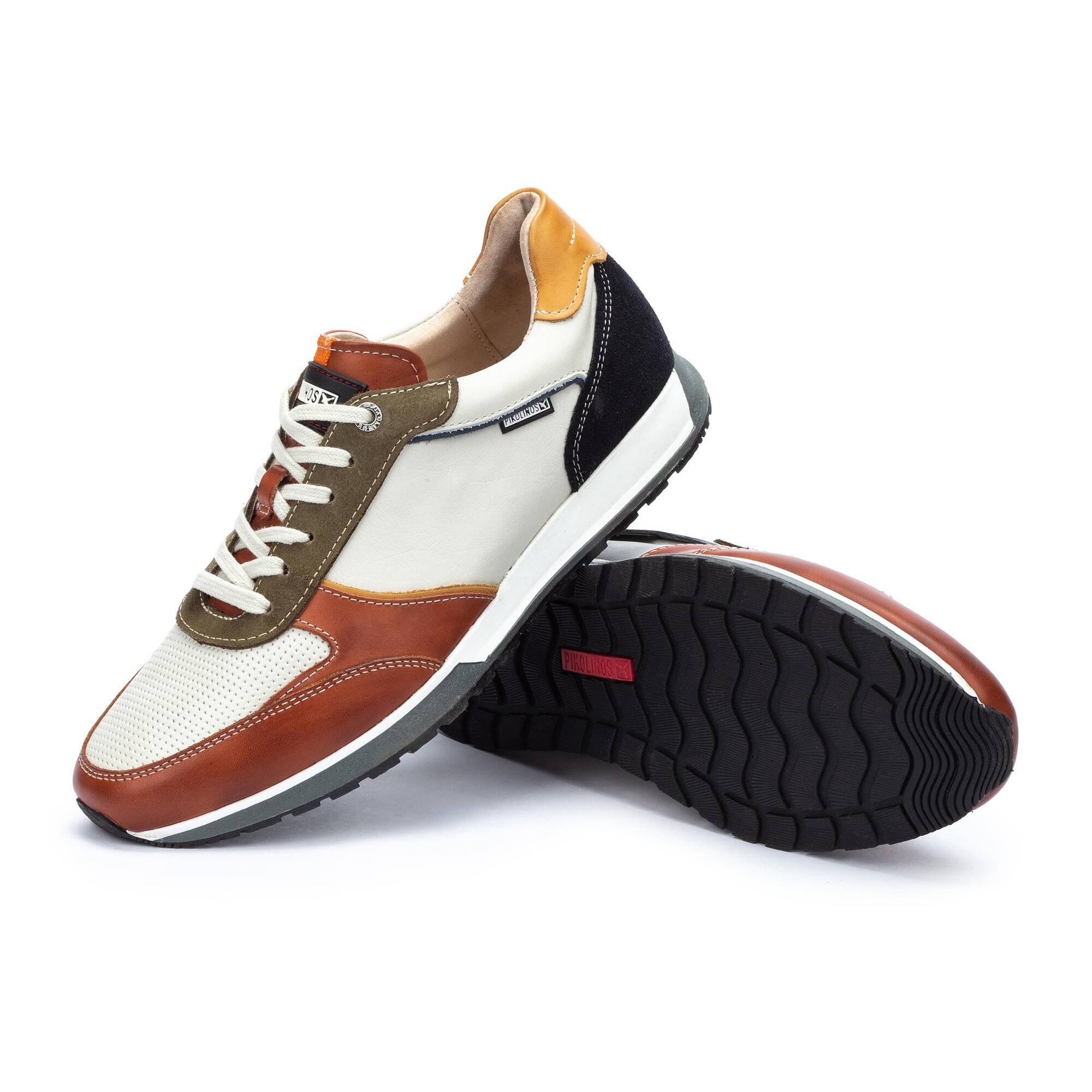 Męskie buty sportowe z łączonej tkaniny - BRICK
