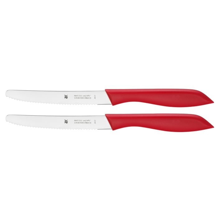 Vespermesser-Set, 2-teilig, Rot