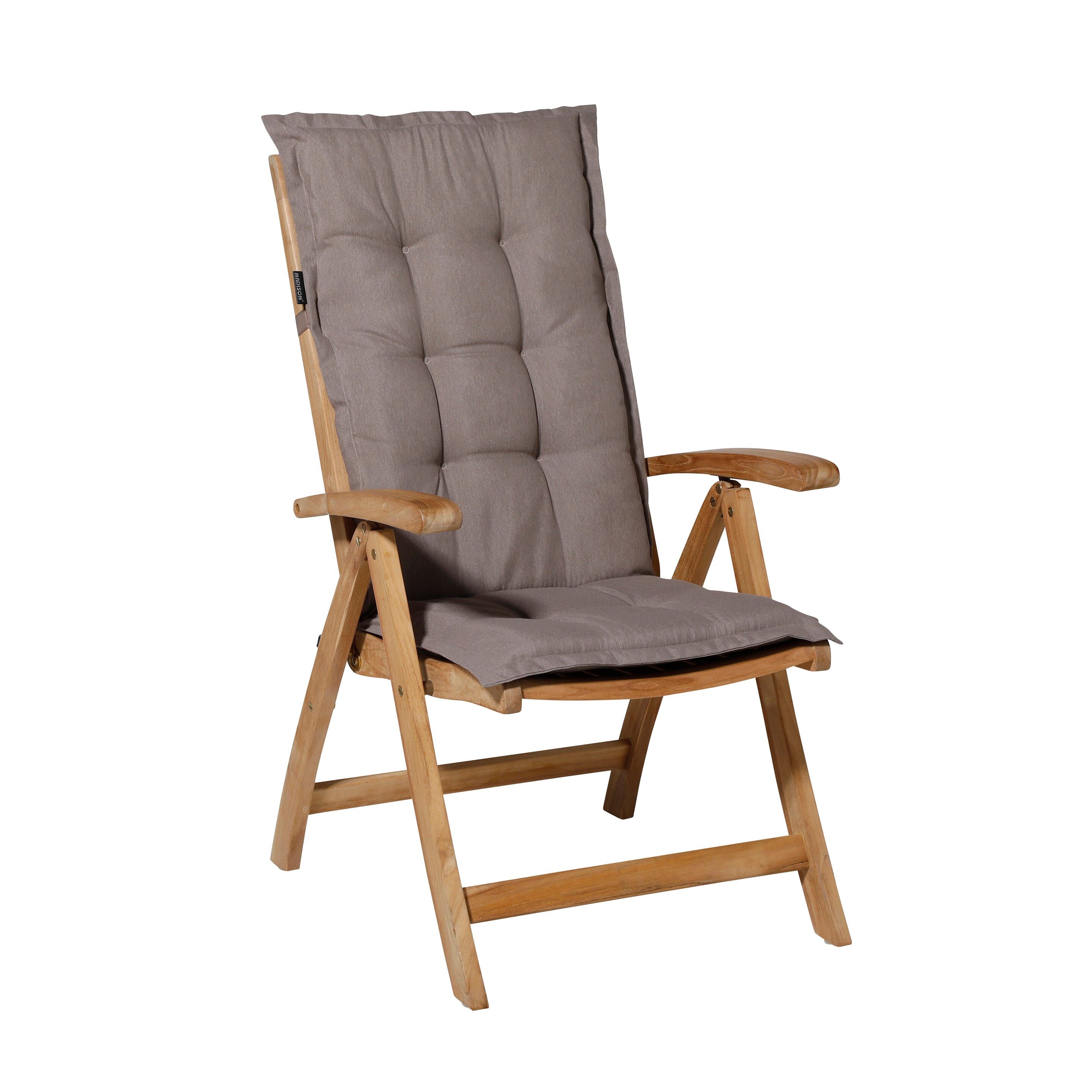 Madison Outdoor Panama Taupe 50x123 Kissen mit hoher Rückenlehne