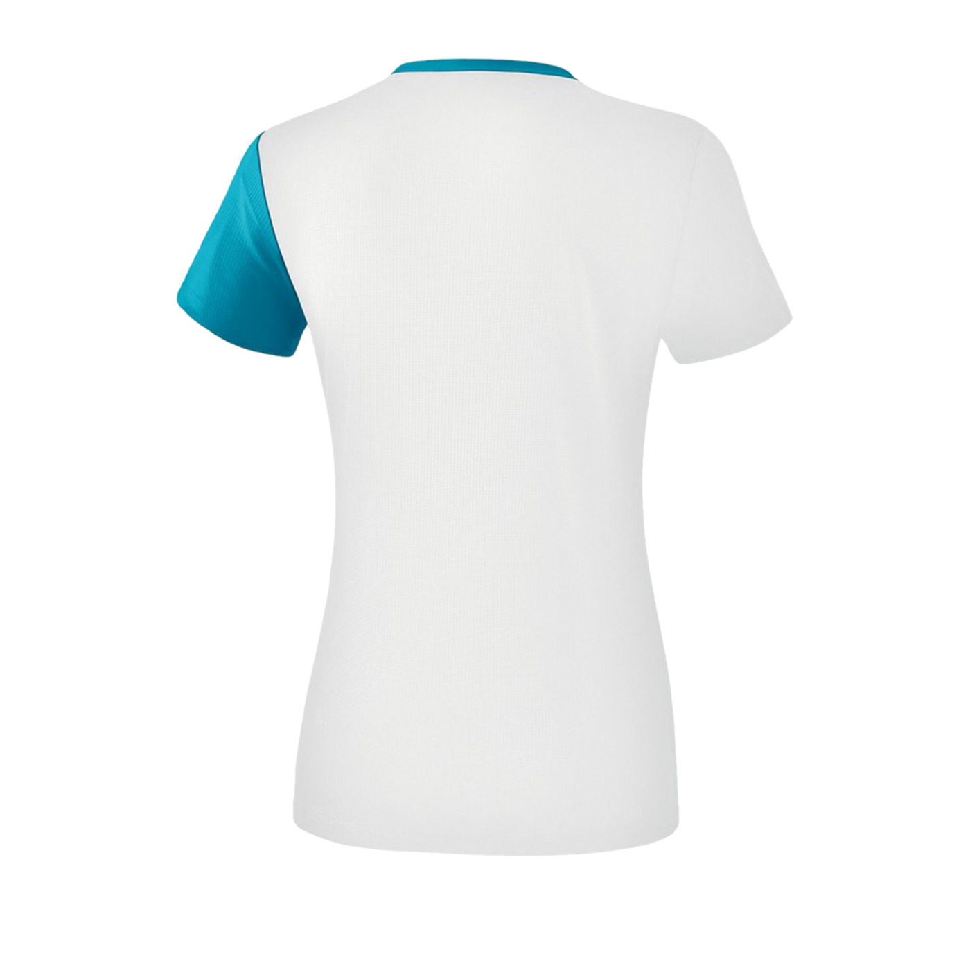 Erima 5-C T-Shirt Damen Weiss Blau