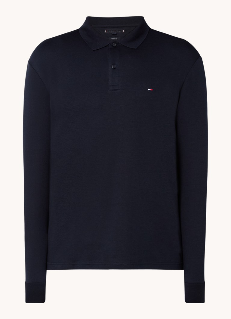 Polo Tommy Hilfiger de corte regular com logotipo.