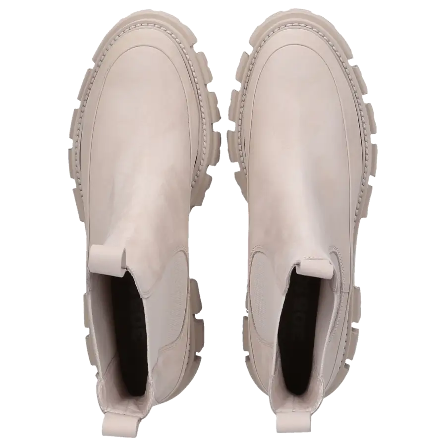 305 SOBE - Chelsea Boots GRENADA Nubukleder - beige