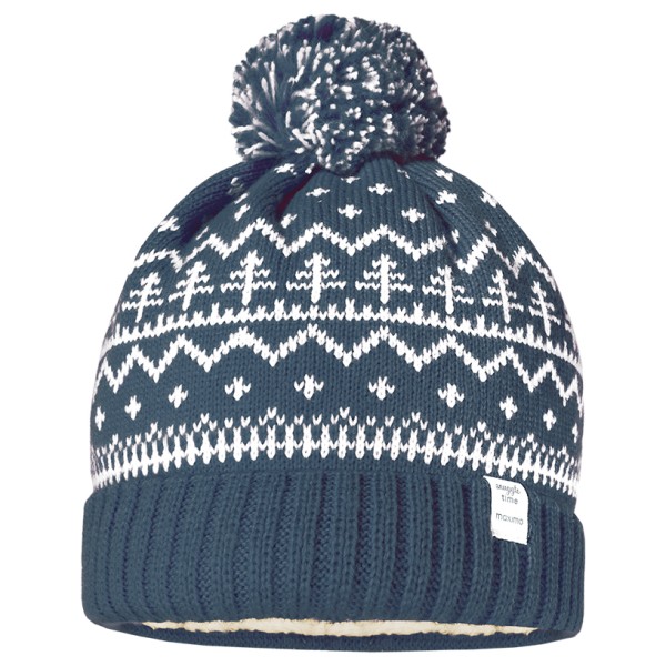 maximo - Kid's Mini-Mütze Umschlag Pompon