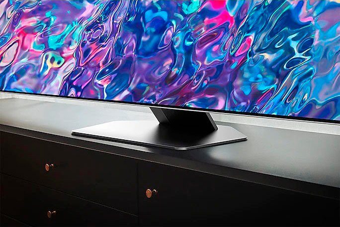 Samsung GQ85QN85BAT QLED-Fernseher (214 cm/85 Zoll, 4K Ultra HD, Smart-TV, Quantum Matrix Technologie mit Neo Quantum 4K,HDR 1500,Supreme UHD)