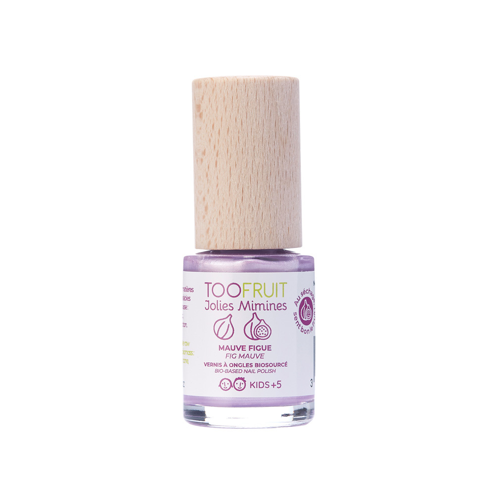 toofruit Jolies Mimines, Vernis à ongles biosourcé Figue Vernis à ongle biosourcé